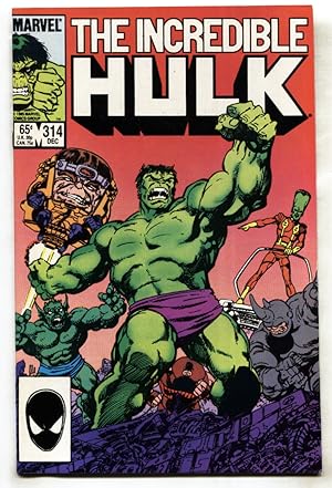 INCREDIBLE HULK #314--Modok--comic book--MARVEL--NM-