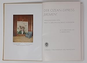Der Ozean-Express "Bremen" - The Ocean Liner "Bremen" - with captions in English and German