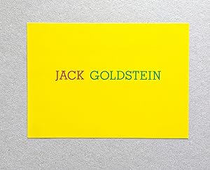 JACK GOLDSTEIN