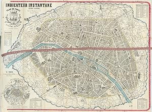 Indicateur instantané Plan de Paris. Système Acklin. Breveté S.G.D.G.
