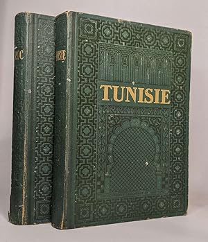 Lot de 2 ouvrages L'encyclopédie coloniale et maritime: TUNISIE / MAROC