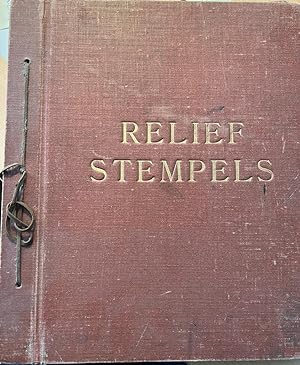 Relief stamp album | Album with 20 pages with each 15 relief stamps.