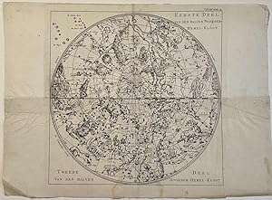 Cartography, engraving | The Northern hemisphere, published 1743, 1 p.