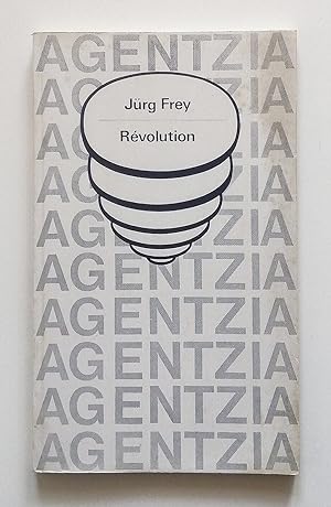 Agentzia/24 Jurg Frey Revolution Paris 1969 di Jean Francois Bory Artist Book