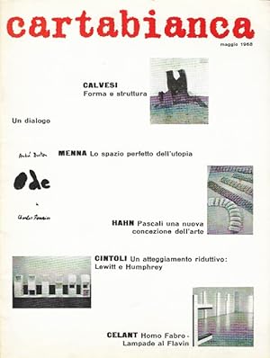 Cartabianca. Numero 2 (of 5 published), maggio, 1968.