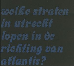 Exhibition announcement: ATLANTIS: stanley brouwn (12 June-3 July [1970])