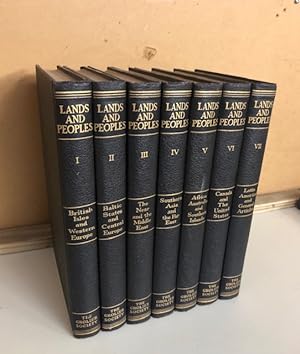 Lands and Peoples, The World In Color (Complete in Seven Volumes)