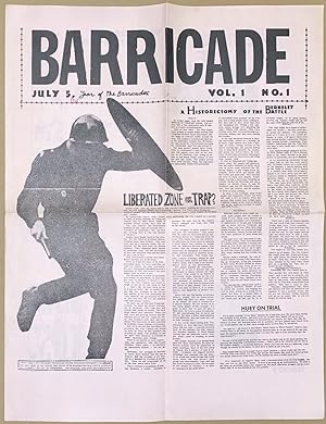 Barricade. Vol. 1 no. 1. July 5, Year of the Barricades