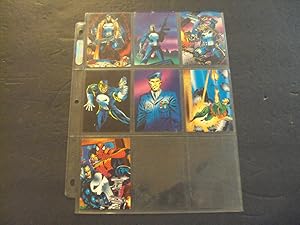 Incomplete Set Punisher Cards 1992 Comic Images 78 Of 90 Cards + Xtras