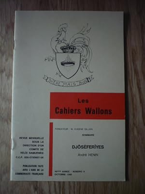 Les Cahiers Wallons N°8 - OCTOBRE 1986 - Djôsèferîyes