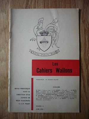 Les Cahiers Wallons N°4 - AVRIL 1974