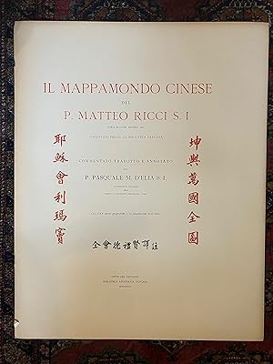 Il mappamondo cinese del p. Matteo Ricci, S. I [Monumenta cartographica Vaticana, 6]
