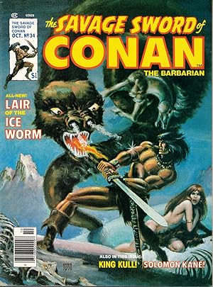 Savage Sword of Conan No. 34