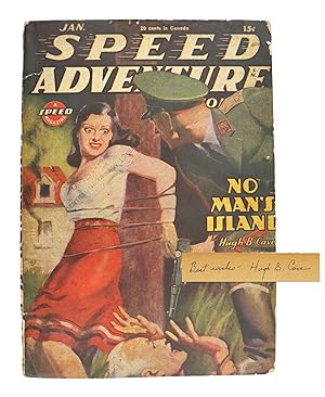 Speed Adventure Stories - January 1945 [Signed by Cave]