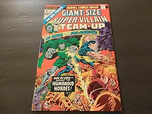 Giant-Size Super-Villain Team-Up #2 Jun 1975 Bronze Age Marvel Comics