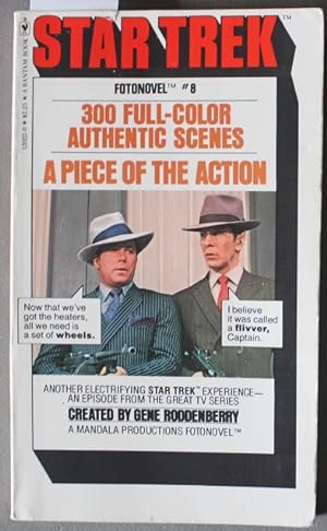 A Piece of the Action (#8 STAR TREK FOTONOVEL - 300 Full Color Action Scenes; TV Tie-In; Photo co...