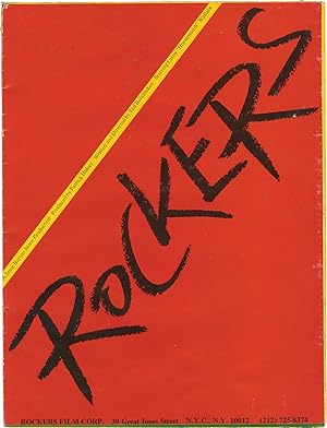 Rockers (Collection of original ephemera from the 1978 film, including a program, a flyer, and 22...
