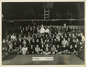 Daniel (Original photograph of cast and crew members on the set of the 1983 film)