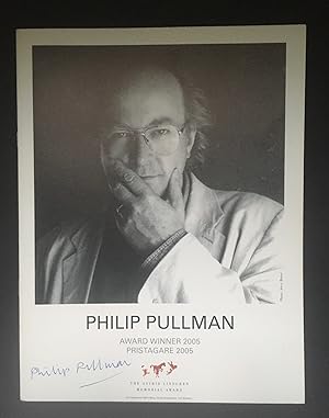 The Astrid Lindgren Memorial Award Brochure 2005 - Signed by Philip Pullman