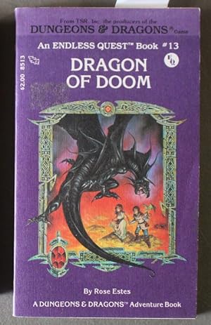 Dragon of Doom. Endless Quest Book #13 / A Dungeons & Dragons Adventure Book - choice your advent...
