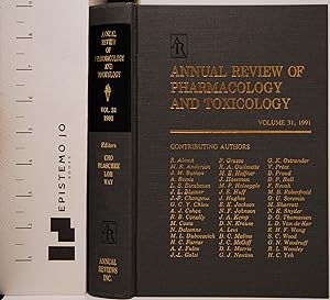 Annual Review of Pharmacology and Toxicology: 1991 (Annual Review of Pharmacology & Toxicology)