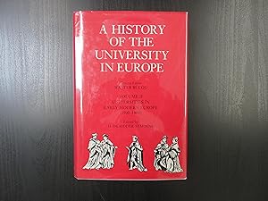 A History of the University of Europe. Volume II Universities in Early Modern Europe 1500-1800