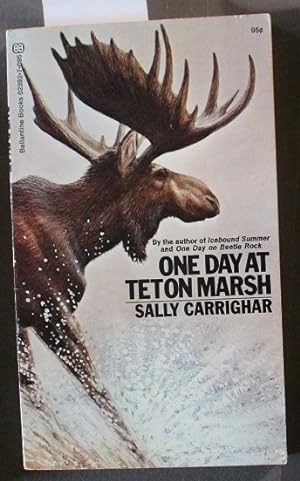 ONE DAY AT TETON MARSH. (Ballantine Books.) Animals, Birds & insects affected by STORM towards Ma...