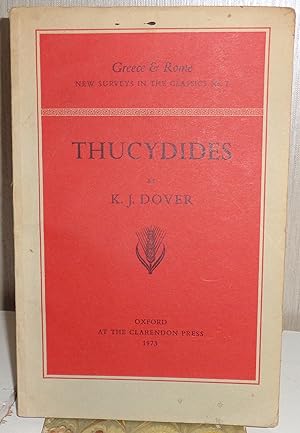 Thucydides (Greece & Rome, New Surveys in the Classics No. 7)o