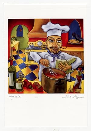 "Marcello" Art Print by Will Rafuse - Canadian Art Card Series, Stock No. 7594