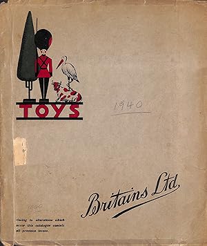 Britains Ltd. Toys c1940 Catalogue