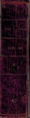 The Lancet for MDCCCXXV-XXXVI, Volume the Second (1835-1836)