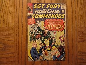 Marvel Comic Sgt. Fury and his Howling Commandos #4 1963 4.0 Lee & Kirby Lord Ha-Ha's Last Laugh