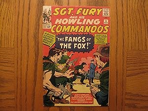 Marvel Comic Sgt. Fury and his Howling Commandos #6 1964 5.0 Lee & Kirby The Fangs of the Fox
