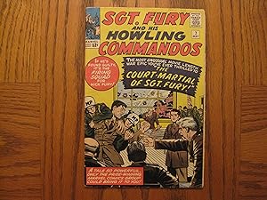 Marvel Comic Sgt. Fury and his Howling Commandos #7 1964 4.0 Lee & Kirby The Court-Martial of Sgt...