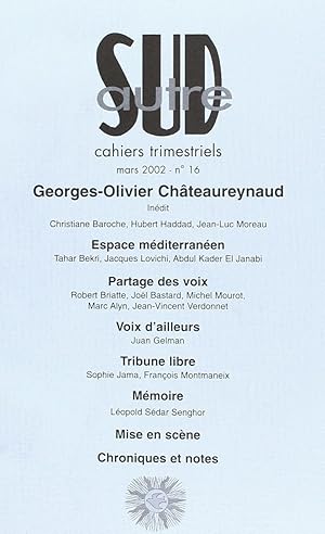 Autre sud numéro 16 / georges-Olivier Châteaureynaud