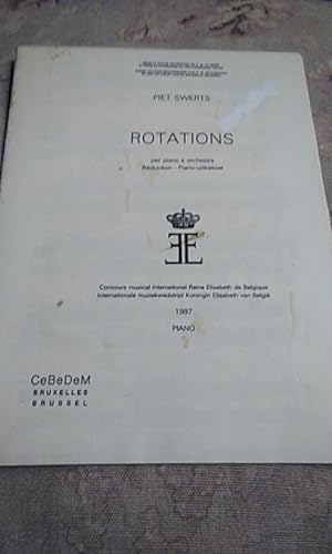 ROTATIONS for Piano and Orchestra