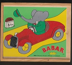 Babar Alphabet Blocks ( made in France)