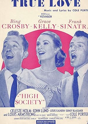 "True Love" Sheet Music from the film HIGH SOCIETY