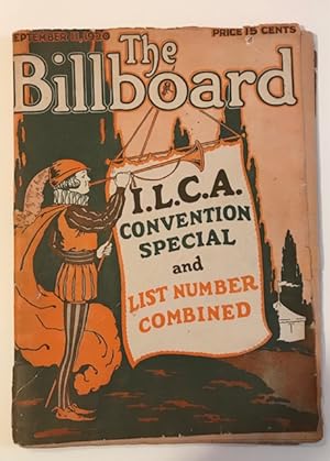 The Billboard: September 11, 1920; I.L.C.A. Convention Special and List Number Combined