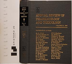 Annual Review of Pharmacology and Toxicology, Volume 24, 1984