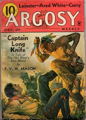Argosy Weekly: Action Stories of Every Variety, Volume 252, Number 3; December 29, 1934