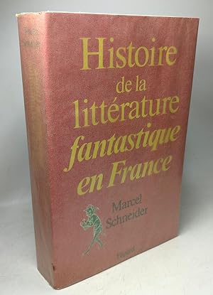 Histoire de la littérature fantastique en France