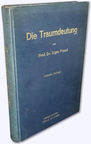 Die Traumdeutung. Mit Beiträgen von Dr. Otto Frank. 7. Aufl.
