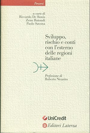 Sviluppo, rischio e conti con l'esterno delle regioni italiane