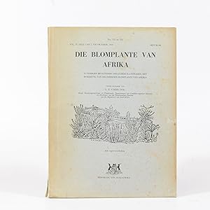 Die Blomplante van Afrika. No. 153 en 154, Vol. 38. Deel 1 en 2 Vir Oktober 1959