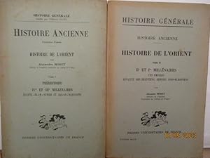 Histoire Ancienne - Histoire de l'Orient -I) Préhistoire,IV & III è millénaires Egypte, Elam, Sum...