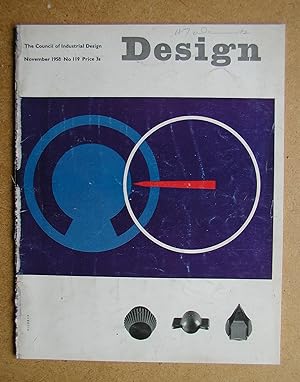 Design: The Council of Industrial Design. November 1958. No. 119.