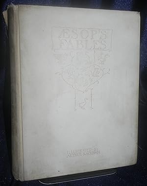Aesop's Fables Arthur Rackham 1912 SIGNED LIMITED ED #499/1450