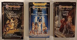 DragonLance Tales Volumes 1 - 3 : (3 book Matching set) The Magic of Krynn, Kender, Gully Dwarves...