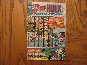 Marvel Comic Tales to Astonish #70 5.0 1965 Namor Sub Mariner Hulk Stan Lee